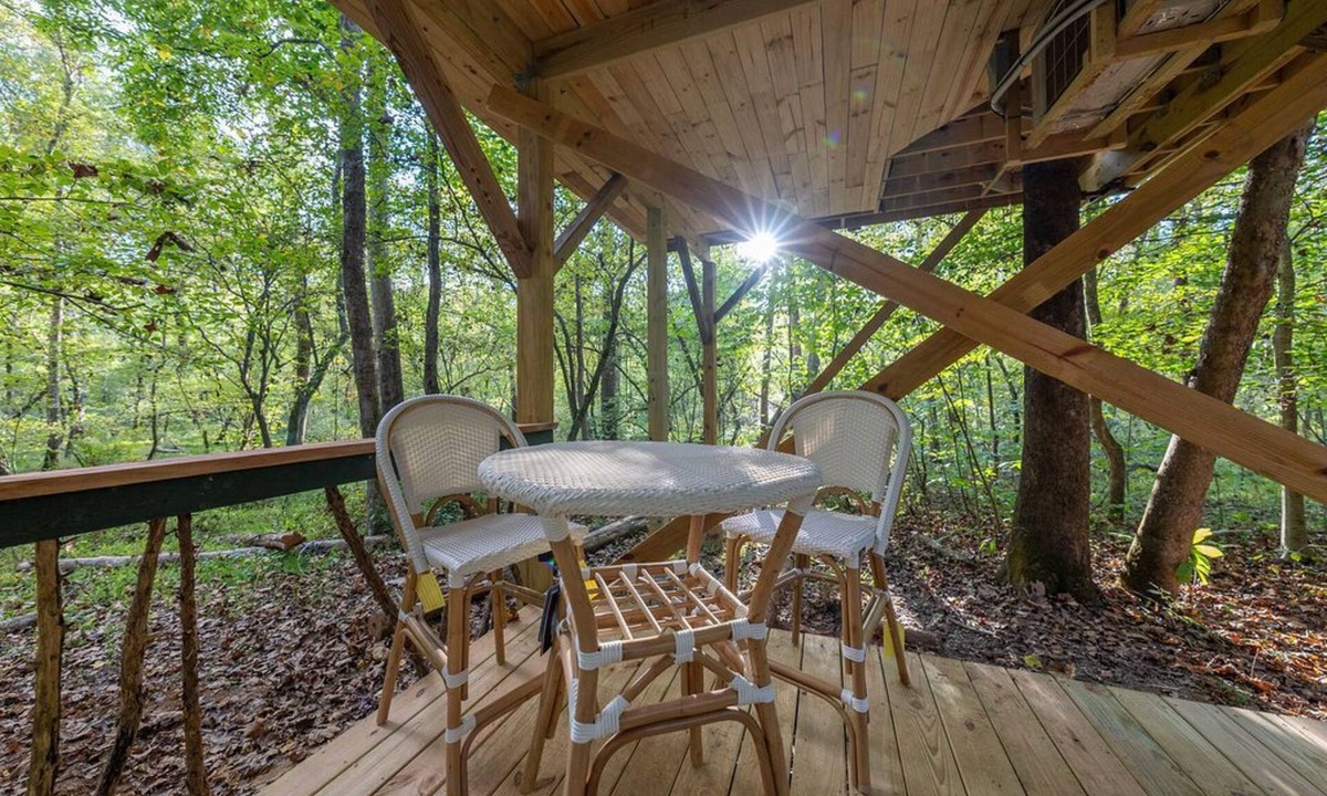 Palmyra Cabin | Luxury, Secluded Treehouse on the Rivanna River
