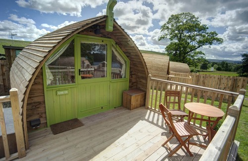 Langley-on-Tyne Ski Chalet | Mobility-friendly Cabin in Hexham