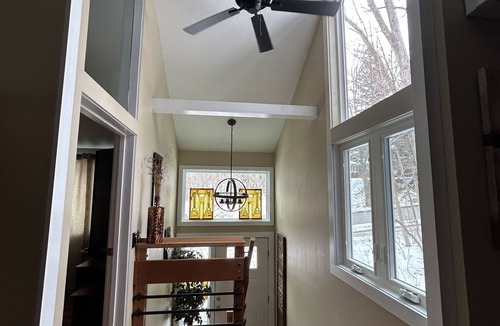 South End House | Quiet Vaulted Private Home, heart of popular south end.