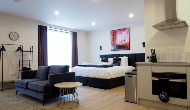 Chic and Classy Studio on Easter Road - Flat 1, Elgin House Apartments