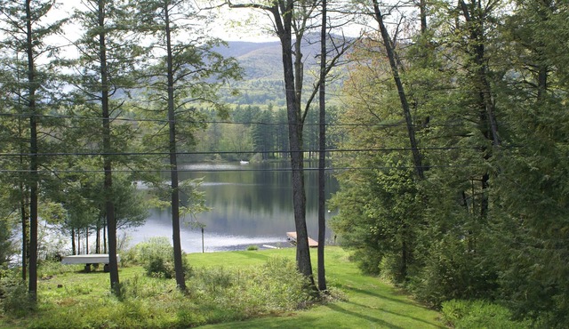 Lake front Home Overlooking Mountain At Shawnee Peak Ski Area