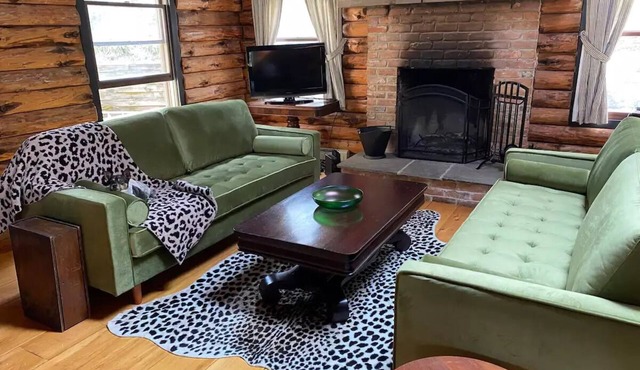 Luxe Log Cabin Minutes From Skiing, Hiking, & More