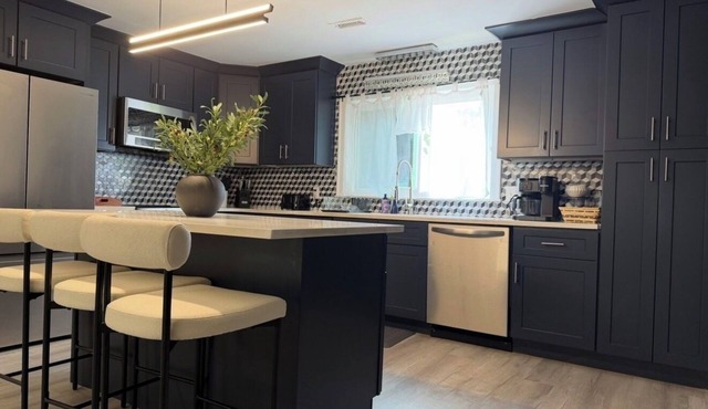 Modern High Point Retreat - Private Gym, Game Room, Fire Pit, Fenced Yard