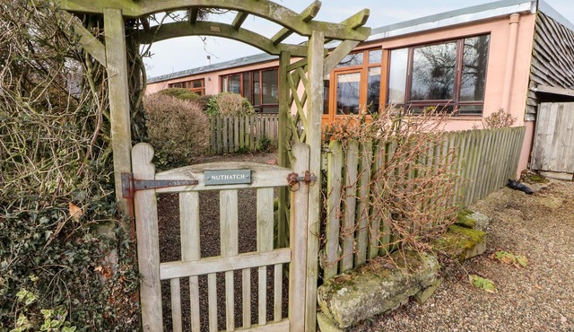 NUTHATCH, pet friendly, with open fire in High Head Castle Farm