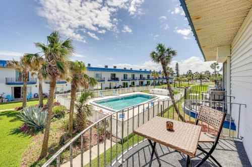 Oceanfront Ormond Beach Condo: Patio, Pool Access!