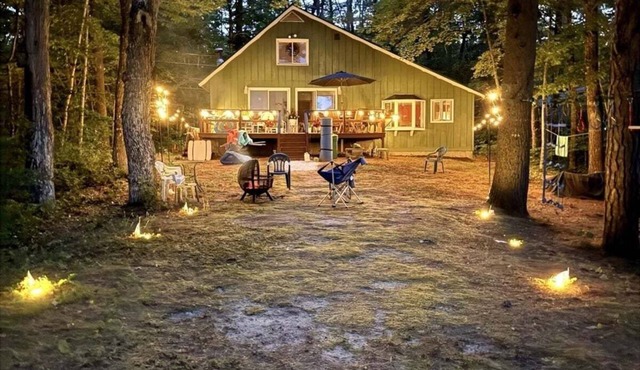 UPTA CAMP Sand Pond Serenity: 3BR, 2.5 Bath Waterfront Home with Private Dock!